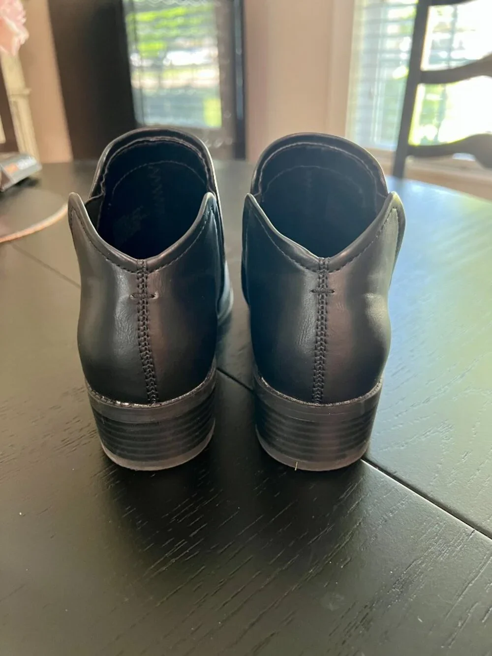 Dolcetta by Dolce Vita Black Slip-On Ankle Booties - Size 7